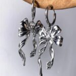 2025/10/1000003051.jpg Stainless Steel Bowknot Earrings