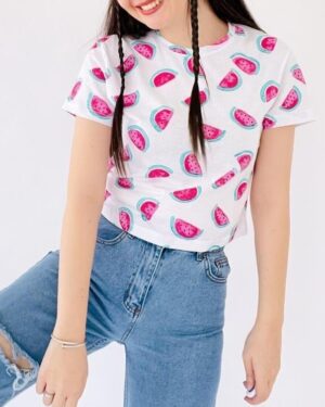 Watermelon Crop Top