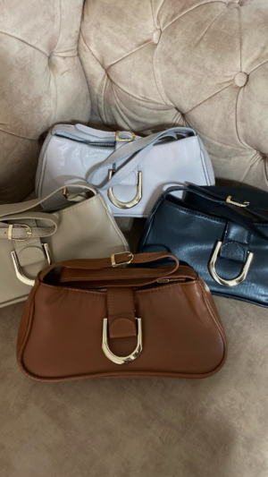 Boumerdes Bagette Leather Bag