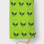 Green Alien Pencil Case