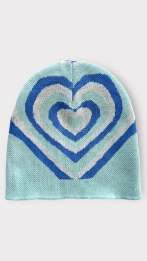 4079817074.jpg Blue Nested Hearts Beanie