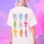 Bears Back Printed Oversized Unisex Tshirt