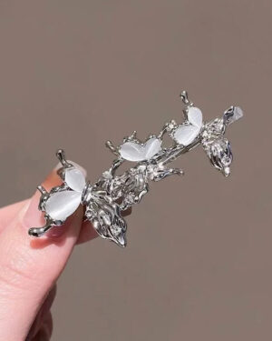 Butterfly Irregular Metal Hair Clip
