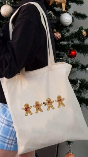 Gingerbread Men Tote Bag