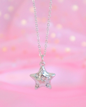 Mini Pearled Star Necklace