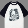 Brand is Calling Blacck Oversized Raglan Unisex Tshirt