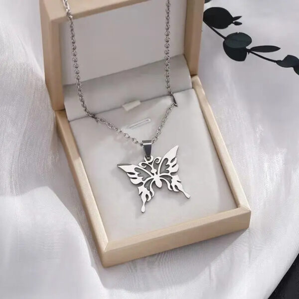 Gothic Butterfly Necklace
