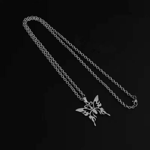 Gothic Butterfly Necklace