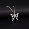 Gothic Butterfly Necklace