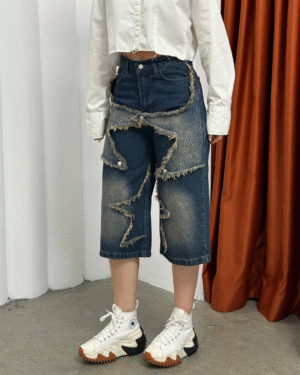 Star Tinted Unisex Jorts