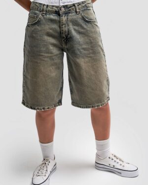 Green Tinted Unisex Jorts