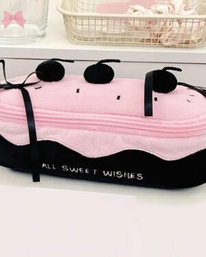 Black Cherry Cake Pencil Case
