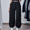 Black Thick Unisex Joggers