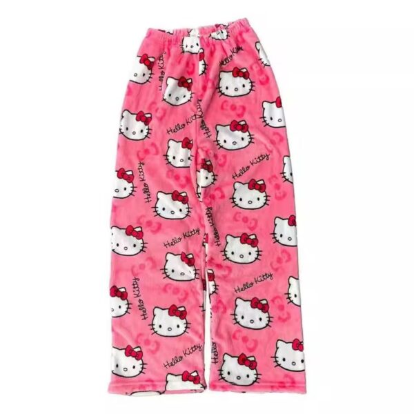 Pink Hello Kitty Plush Pants