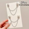 Chain Magnetic Cuff Clips Adjustable for pants and t-shirts