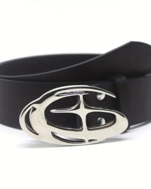 Unisex Y2K Punk Star Buckle Belt