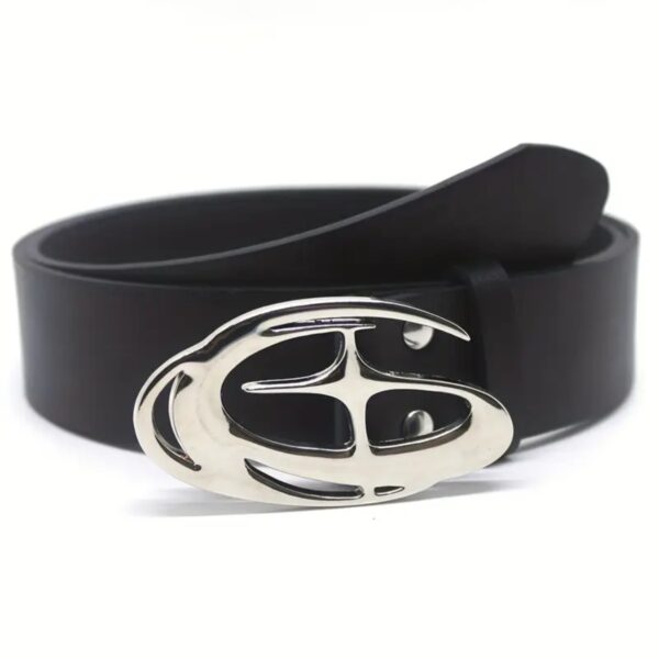 Unisex Y2K Punk Star Buckle Belt