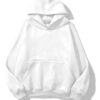Suki White Extra Oversized Hoodie