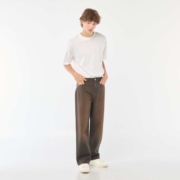 Baggy Brown Tinted Jeans