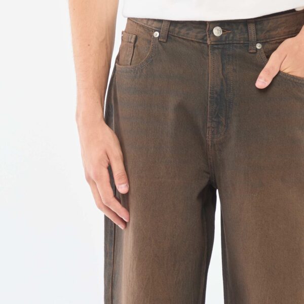 Baggy Brown Tinted Jeans