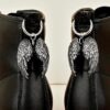 2Pcs Angel Wings Buckles For Boots Big Size