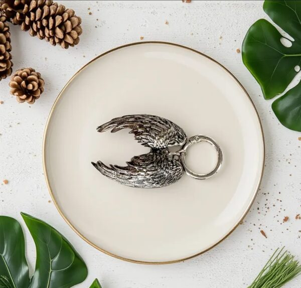 2Pcs Angel Wings Buckles For Boots Big Size