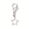 2 Pcs Star Pendant Buckles for Shoes and Bags