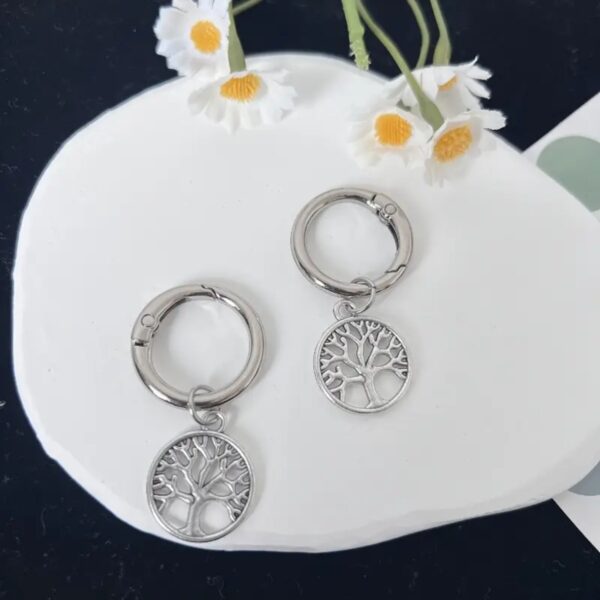 2Pcs Tree Of Life Buckles for boots and shoes