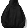 Madness Never Ends Black Extra Oversized Hoodie