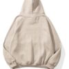 Dreamer Beige  Extra Oversized Hoodie