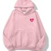 Just Enjoy Pink Extra Oversized Hoodie