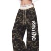 Camo Baggy Unisex 3 Threads Jogger