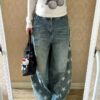 Washed Stars Baggy Jeans