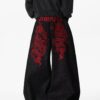Dragon Embroidery Hip-Hop Baggy Jeans