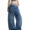 Light Chained Rose Baggy Pants