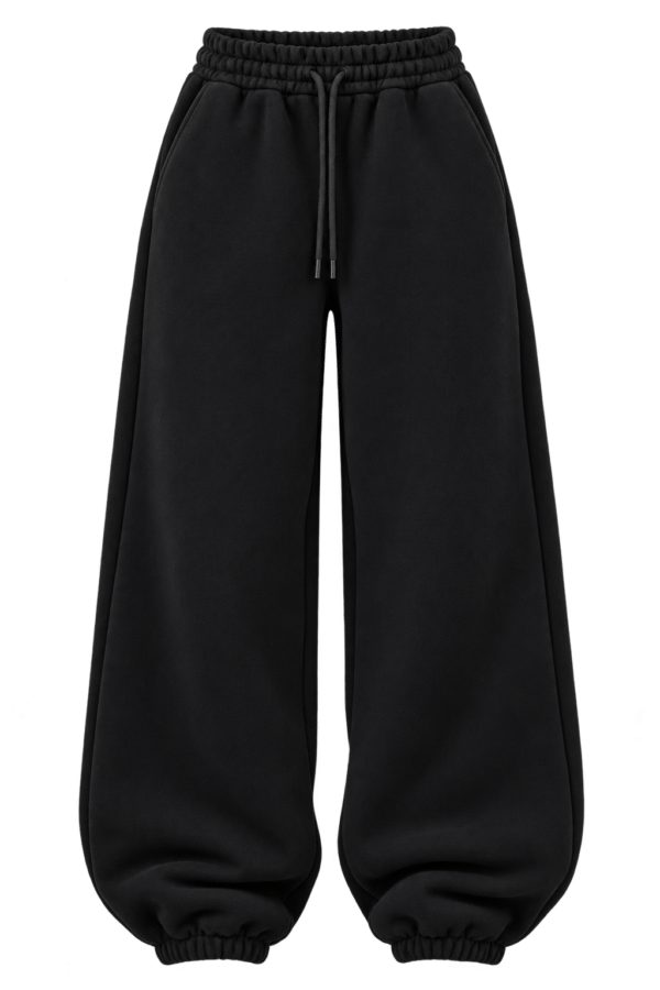 Black Thick Unisex Joggers