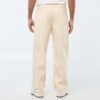 Beige Relaxed Fit Jeans