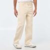 Beige Relaxed Fit Jeans
