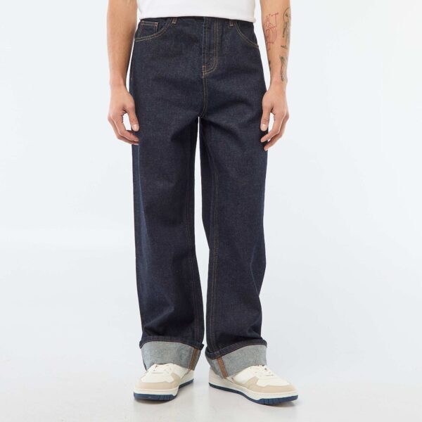 Dark Blue Relaxed Fit Jeans