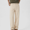 Beige Relaxed Fit Jeans