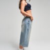 Washed Blue Unisex Jorts