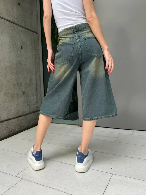 Green Tinted Unisex Jorts