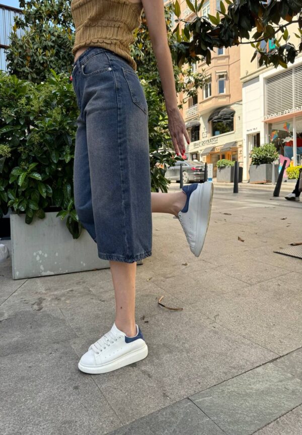 Dark Blue Tinted Unisex Jorts