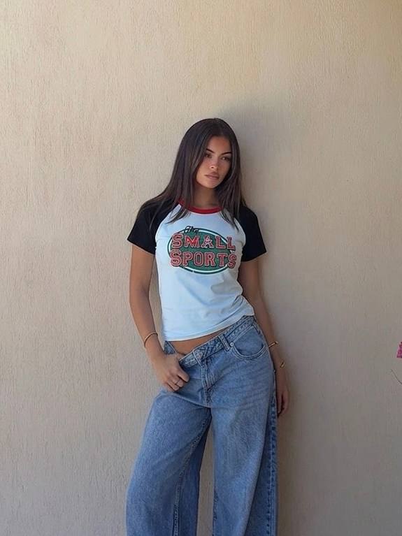 The Small Sports White Croptop