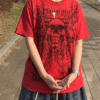 Red Skull Grunge Unisex Tshirt