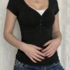 Black Laced Top