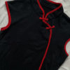 Red & Black Chinese Style Top