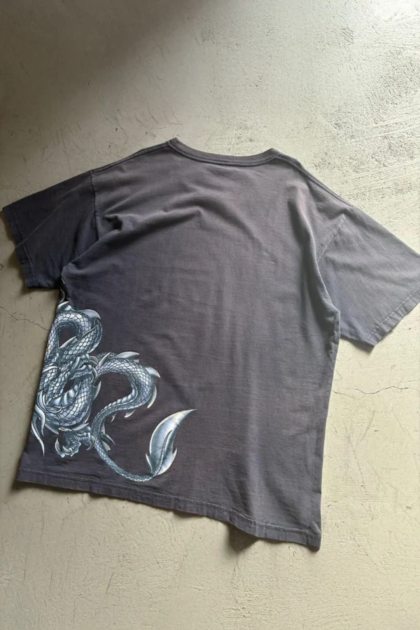 Dragon Grafitti Grunge Unisex Tshirt