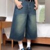 Green Tinted Unisex Jorts