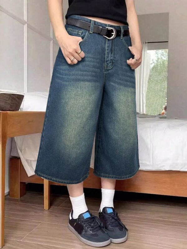 Green Tinted Unisex Jorts